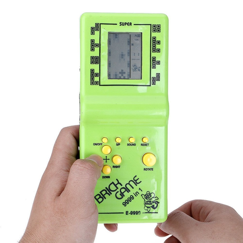 Super Mini Game Retro Jogo Tetris 9999 Jogos Brick Game Portatil