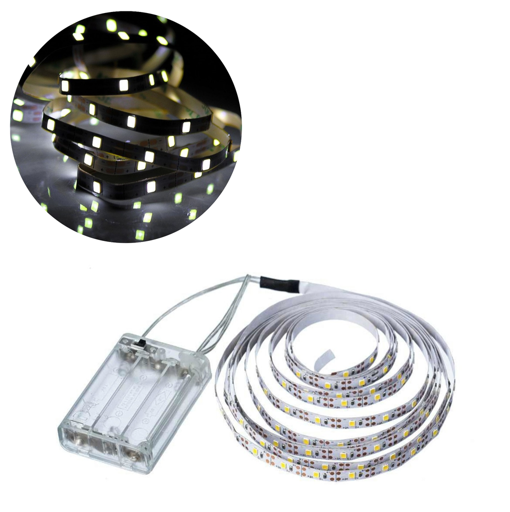 Fita LED Adesiva Para Decoração 120L 2 Metros