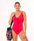 Malla Enteriza Con Lazo Plus Size
