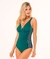 Malla Enteriza Drapeada Plus Size - comprar online