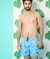 Short De Baño Estampado Plus Size - comprar online