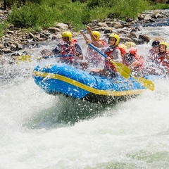 RAFTING POTRERILLOS (12 KM) + CANOPY ADRENALINA