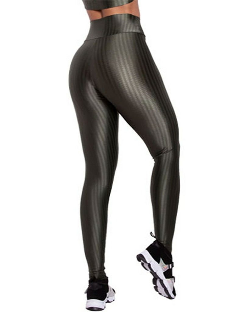 Calça Legging Fitness Feminina 3D Suplex Novo Leg Cirrê Academia 3 D