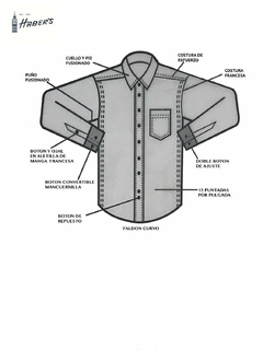 Camisa Slim Fit Cielo en internet