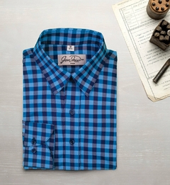 Camisa Cuadros Azules, Jean Miró $699