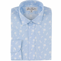 Camisa Slim Fit Patrón 100% algodón