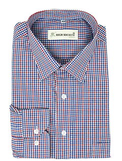 Camisa Cuadros Rojos c/ Azules