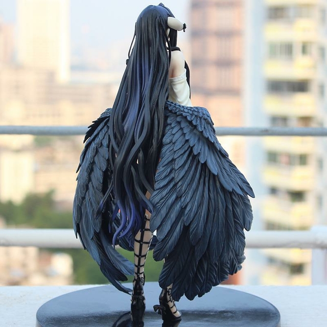 Albe Action Figure Albedo 20 Cm – Costume Da Bagno Nero, PVC, Modello Da Collezione In Scatola, Regalo Anime - 2