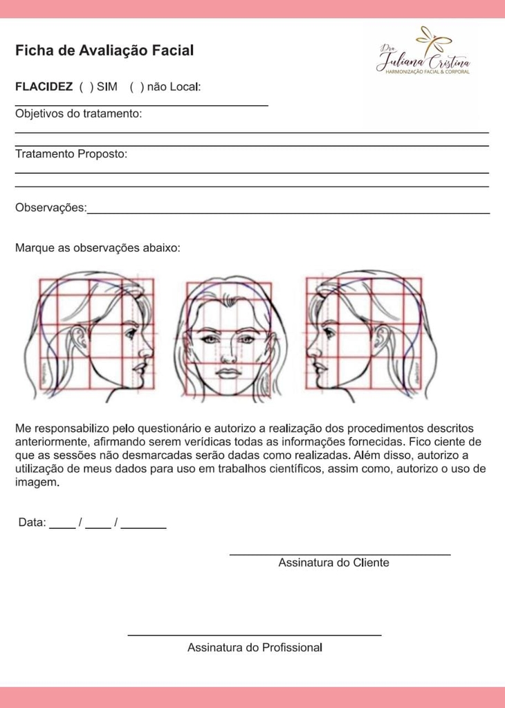 Ficha de avaliação