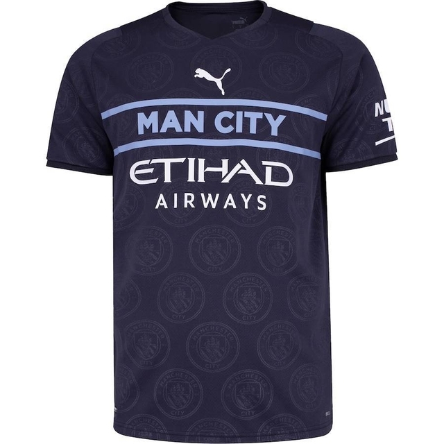 Camisa Versão Jogador Manchester City fora 21/22