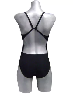 Traje de baño niña, modelo Flash 156, corte competencia en tela Anticlor - buy online