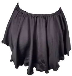 Falda niña para danza, cruzada en Nylon Spandex, largo 2.5 on internet
