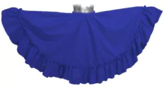 Falda folklórica circular en popelina poliéster/algodón - buy online