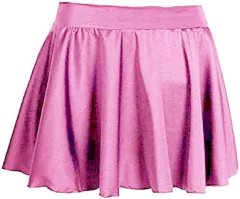 Falda mujer para danza, 8030 circular y medio Nylon Spandex, largo 2.5 - Velox