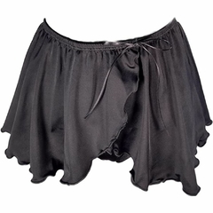 Falda mujer para danza, cruzada en Nylon Spandex, largo 2.5 - comprar en línea