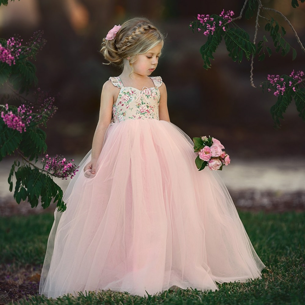Vestido De Princesa Infantil Na