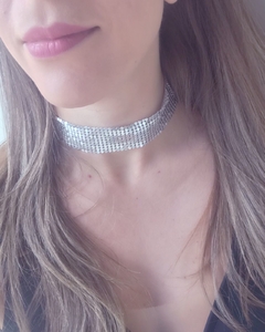 Choker Manu Manta Prata - comprar online