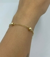 Pulseira Isabel Bolinhas 20 cm