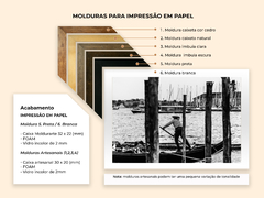 Gondoleiro, Itália - Quadros Exclusivos - Decoração Fine Art para seu ambiente | Planeta em Fotos