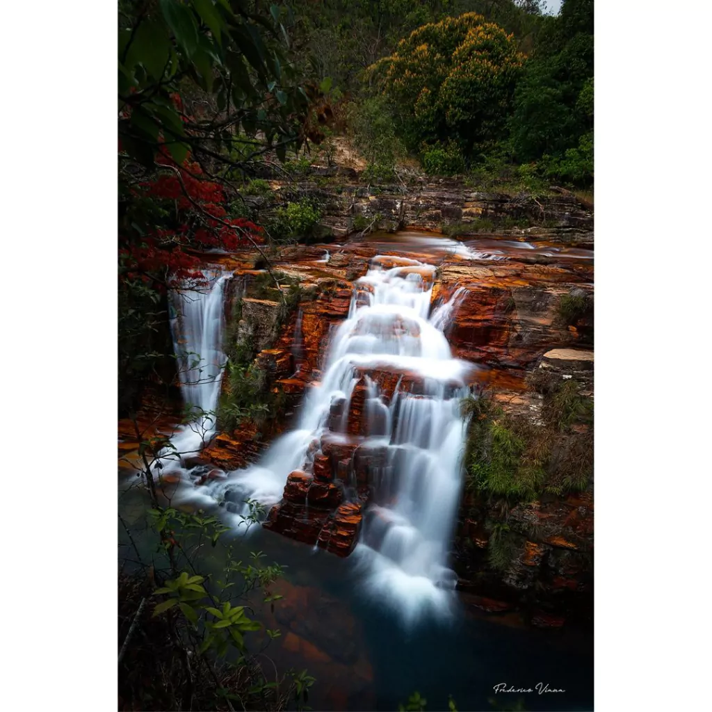 Cuadro de Paisaje: cascada en Chapada dos Veadeiros - Decora tu casa