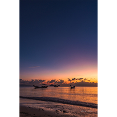 Entardecer na Praia, Tailândia
