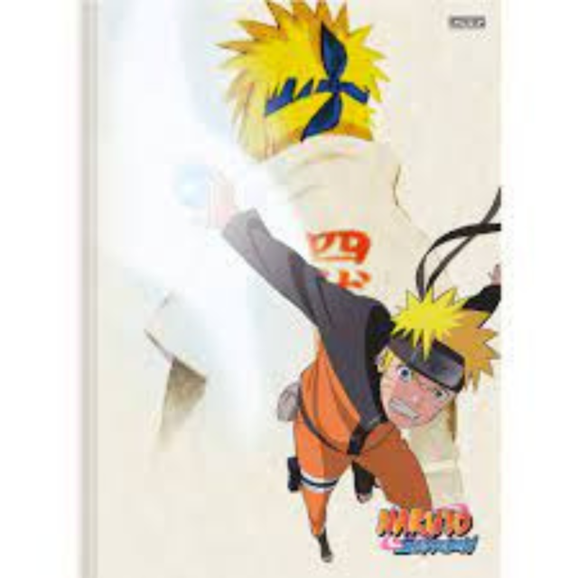 caderno Naruto Pen desenho capa dura