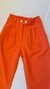 Pantalón sastrero estefania naranja - comprar online