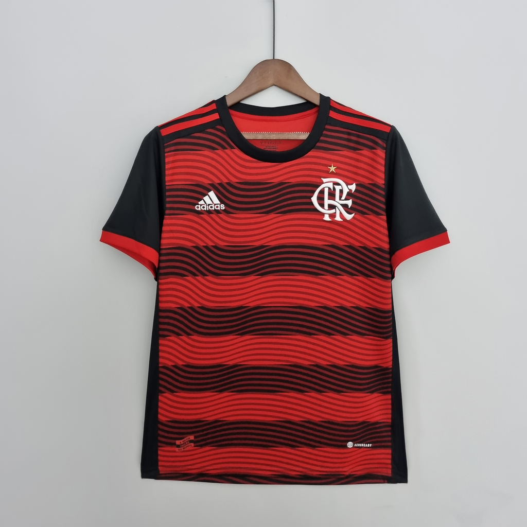 Camisa Flamengo II 21/22 - Masculino Torcedor - Branco/Vermelho