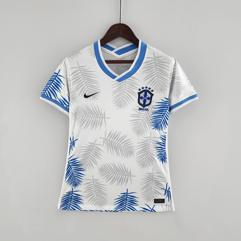 Camisa Brasil Edição Especial 22/23 Torcedor Nike Feminina - Preta Cactus