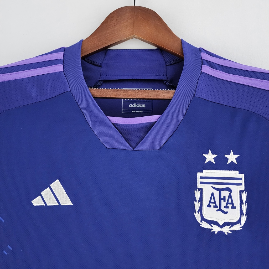 Camisa Pré Jogo Seleção da Argentina 22 adidas - Masculina