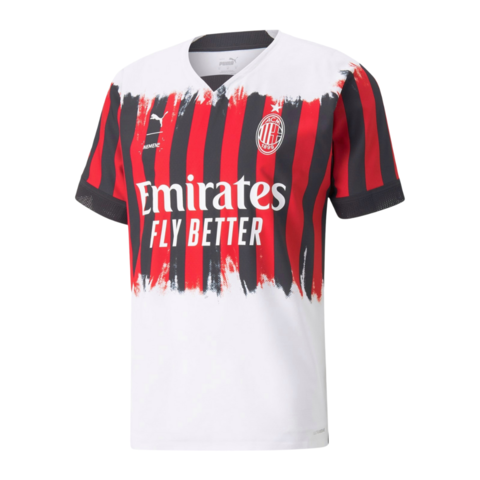 Camisa AC Milan Home 22/23 Torcedor Puma Masculina - Vermelha