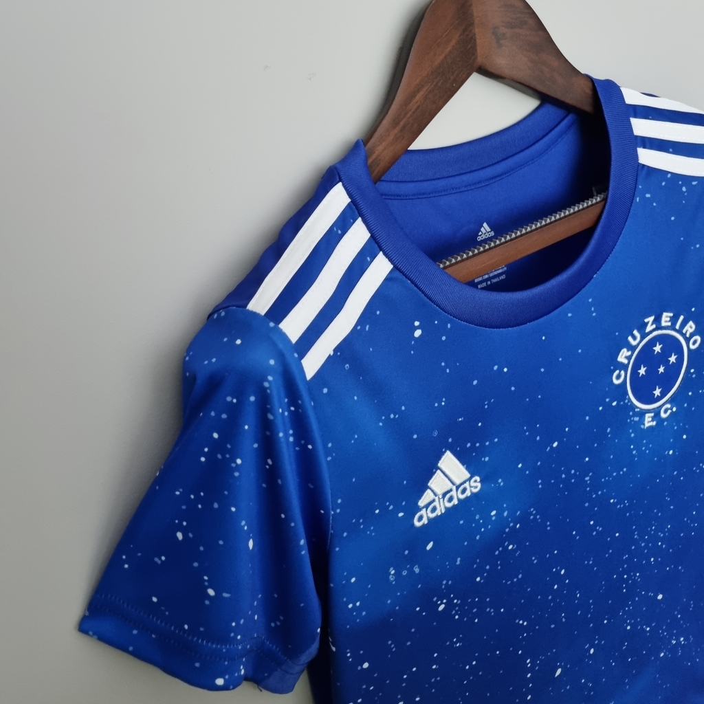 Camiseta Cruzeiro 21/22 Adidas Feminina - Azul