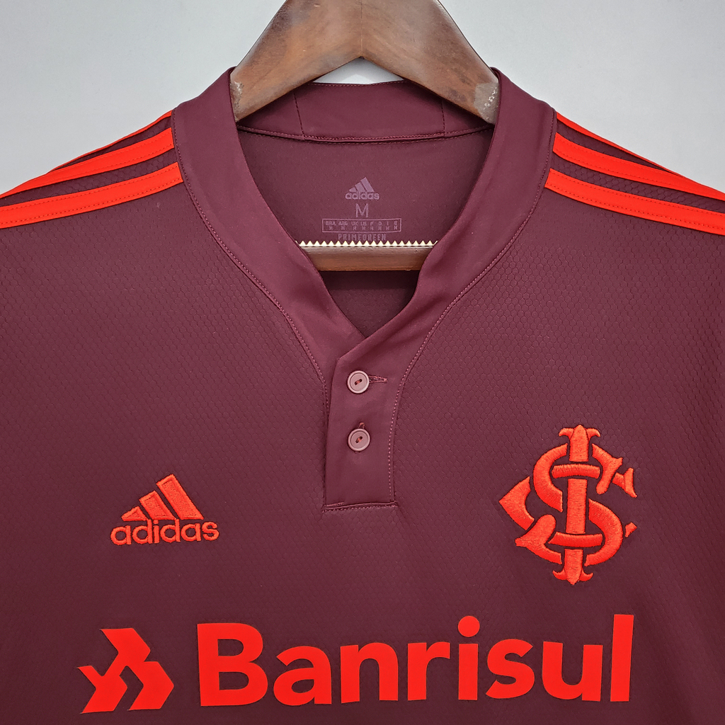 Camisa Internacional Excelência Negra 21/22 Torcedor Adidas Feminina -  Preta