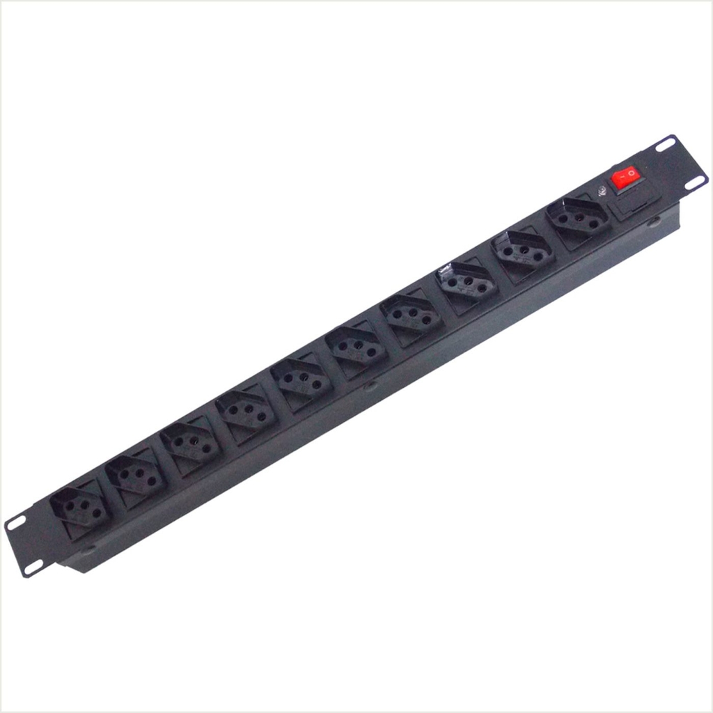 Régua de Tomadas Rack 19