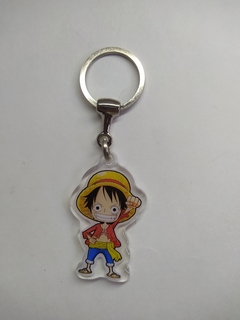 Chaveiro em Acrílico One Piece Luffy