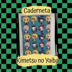 Caderneta Kimetsu no Yaiba - 96 Folhas