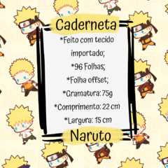 Imagem do Caderneta Naruto - 96 Folhas