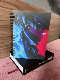 Caderno Argolado Boku no Hero Academia Dabi - 80 Folhas