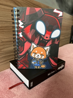 Caderno Argolado Aggretsuko Retsuko - 80 Folhas