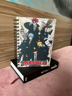 Caderno Argolado Mashle: Magia e Músculos - 80 Folhas