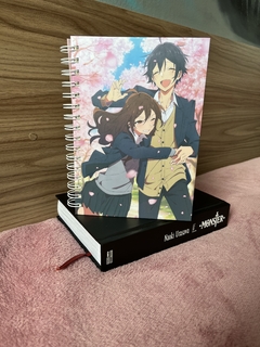 Caderno Argolado Horimiya - 80 Folhas