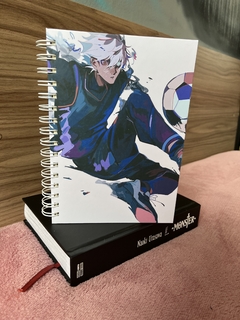 Caderno Argolado Blue Lock Nagi - 80 Folhas