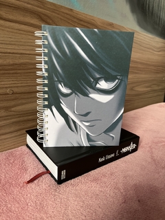 Caderno Argolado Death Note L - 80 Folhas