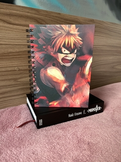 Caderno Argolado Boku no Hero Academia Bakugo - 80 Folhas