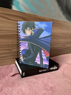 Caderno Argolado Code Geas - 80 Folhas