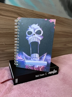 Caderno Argolado One Piece Brook - 80 Folhas