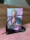 Caderno Argolado One Piece Zoro - 80 Folhas