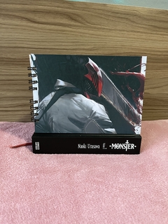 Caderno Argolado Horizontal Chainsaw Man - 80 Folhas