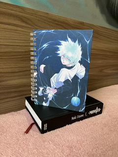 Caderno Argolado Hunter x Hunter Killua - 80 Folhas