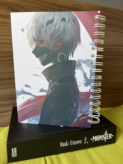 Caderno Argolado Tokyo Ghoul Kaneki - 80 Folhas - comprar online